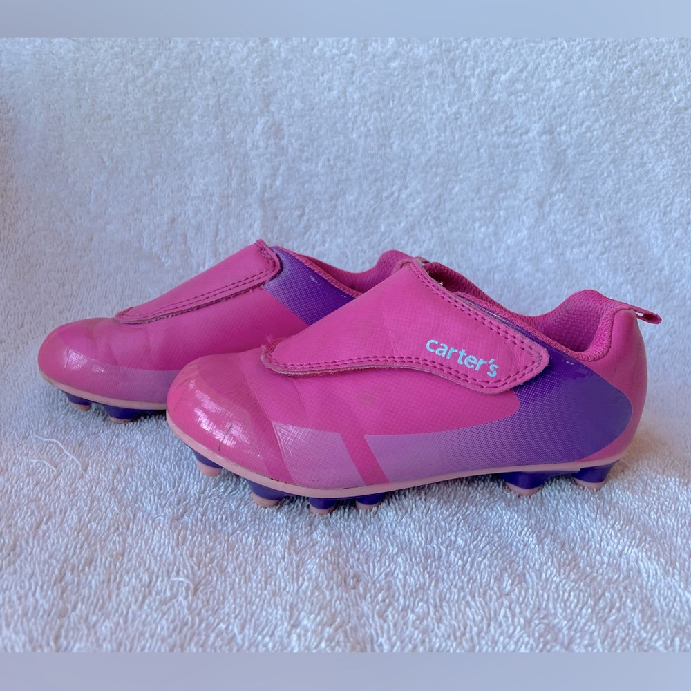 Carter’s Soccer Cleats, Little Girl, Size 9